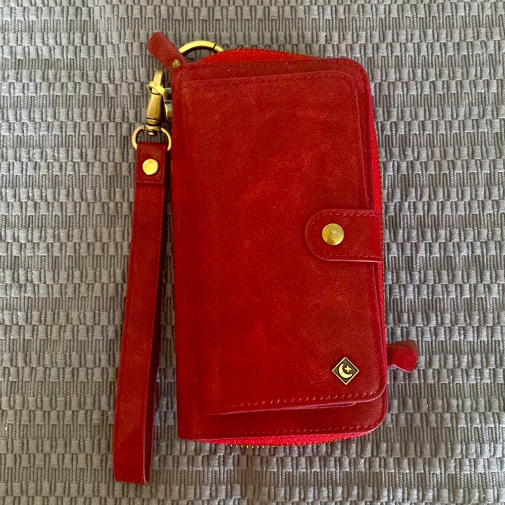 Pola Red wristlet-new